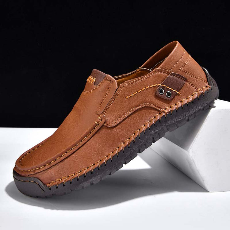 ⏰Last Day 70% OFF 🔥 TOPSFANO® Men's Genuine Leather Slip-On Shoes