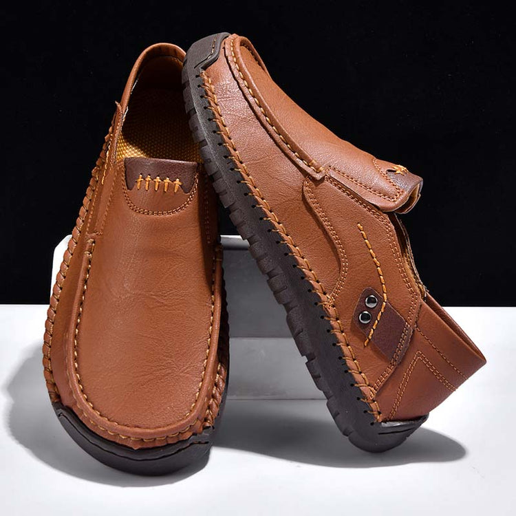 ⏰Last Day 70% OFF 🔥 TOPSFANO® Men's Genuine Leather Slip-On Shoes