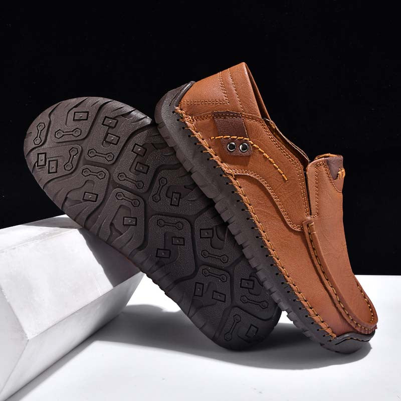 ⏰Last Day 70% OFF 🔥 TOPSFANO® Men's Genuine Leather Slip-On Shoes