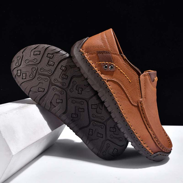 ⏰Last Day 70% OFF 🔥 TOPSFANO® Men's Genuine Leather Slip-On Shoes