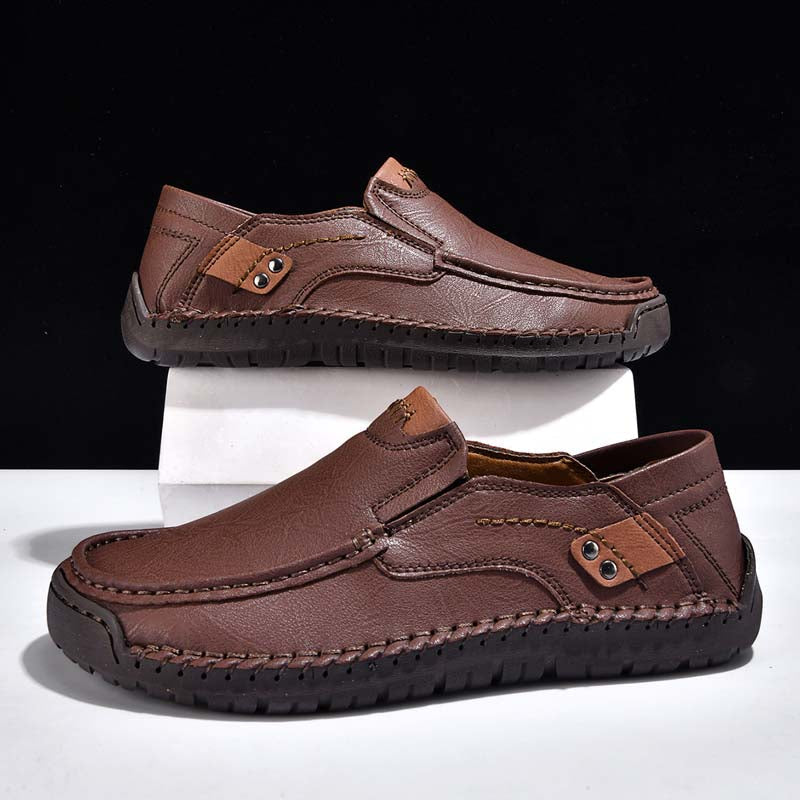 ⏰Last Day 70% OFF 🔥 TOPSFANO® Men's Genuine Leather Slip-On Shoes