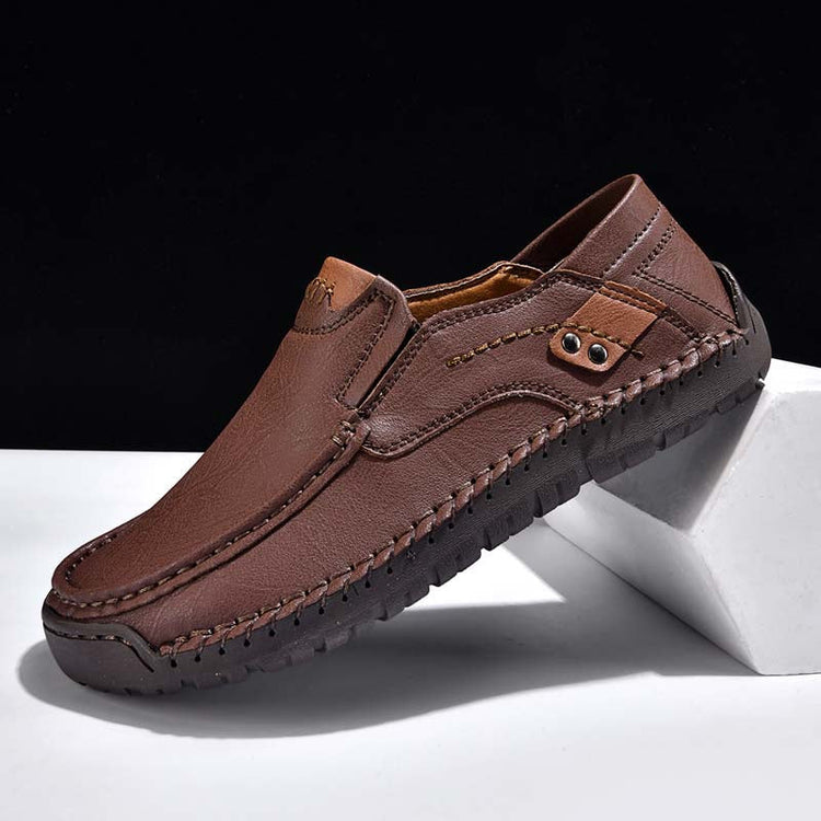 ⏰Last Day 70% OFF 🔥 TOPSFANO® Men's Genuine Leather Slip-On Shoes