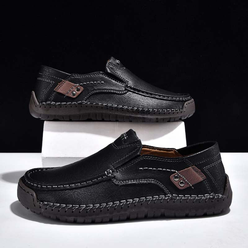 ⏰Last Day 70% OFF 🔥 TOPSFANO® Men's Genuine Leather Slip-On Shoes