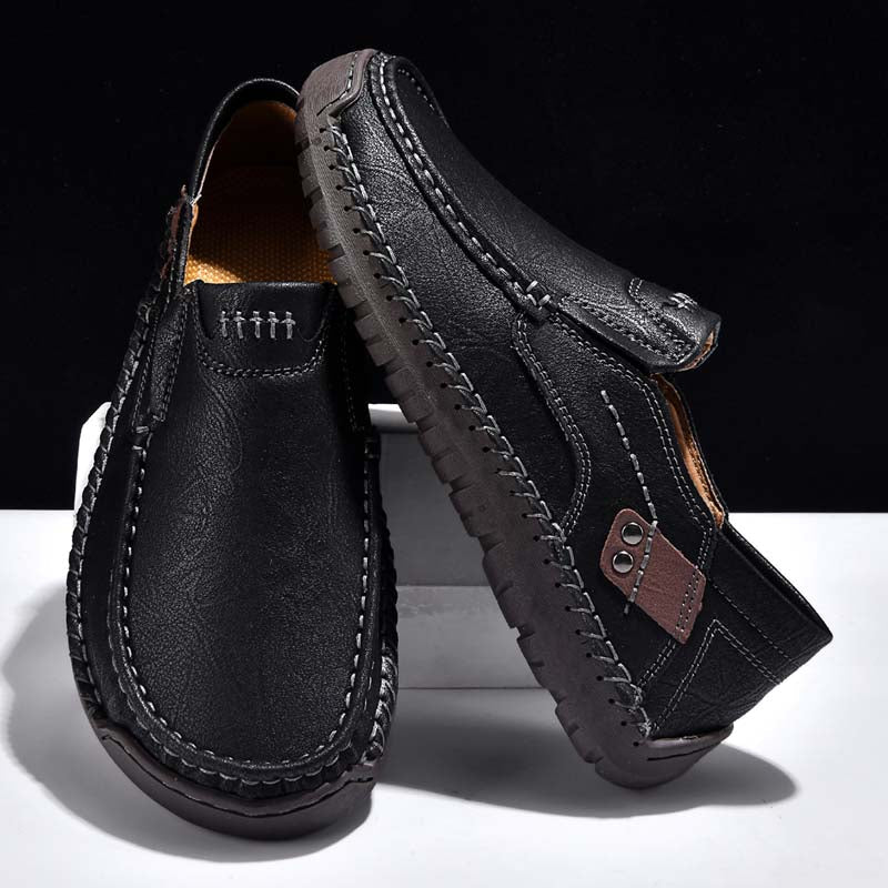 ⏰Last Day 70% OFF 🔥 TOPSFANO® Men's Genuine Leather Slip-On Shoes