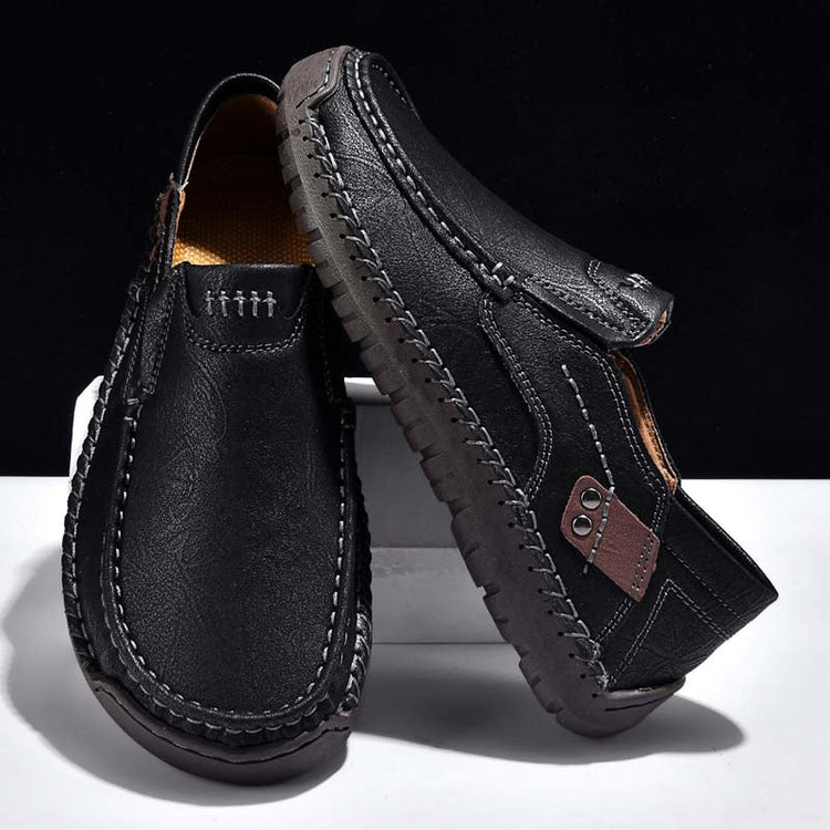 ⏰Last Day 70% OFF 🔥 TOPSFANO® Men's Genuine Leather Slip-On Shoes