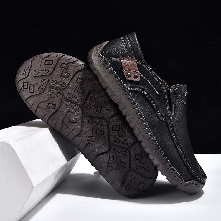 ⏰Last Day 70% OFF 🔥 TOPSFANO® Men's Genuine Leather Slip-On Shoes