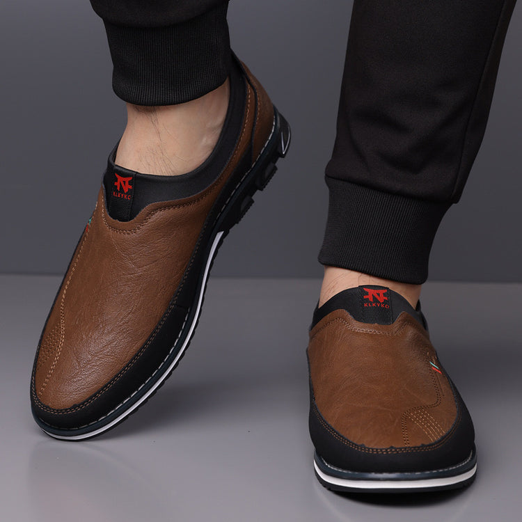 TOPSFANO® Men’s Slip-On Loafers – with Arch Support