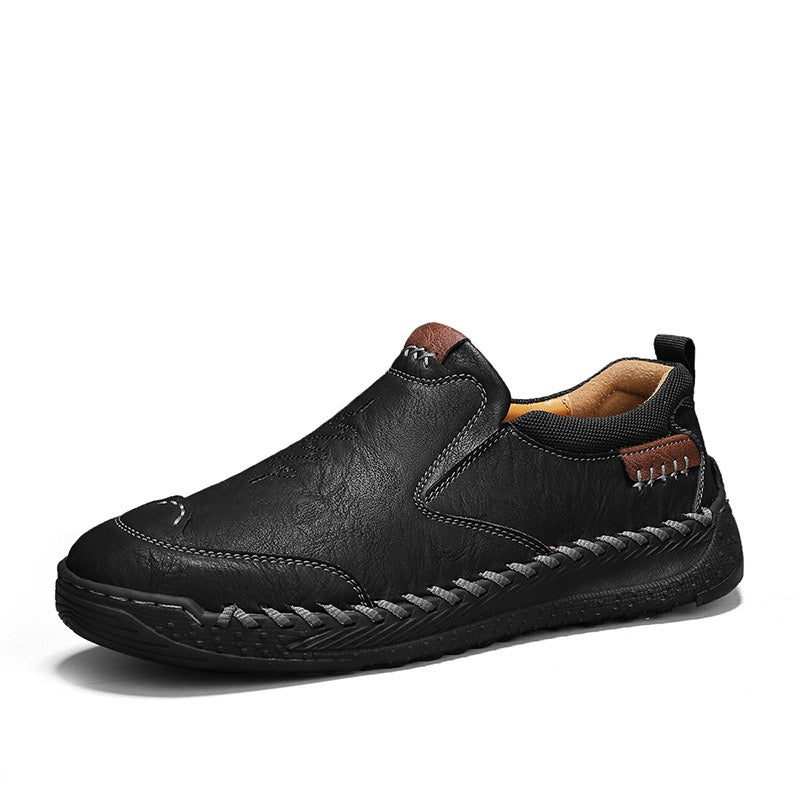⏰Last Day 70% OFF 🔥 TOPSFANO® Men's Leather Walking Shoes with a Wide Toe Box