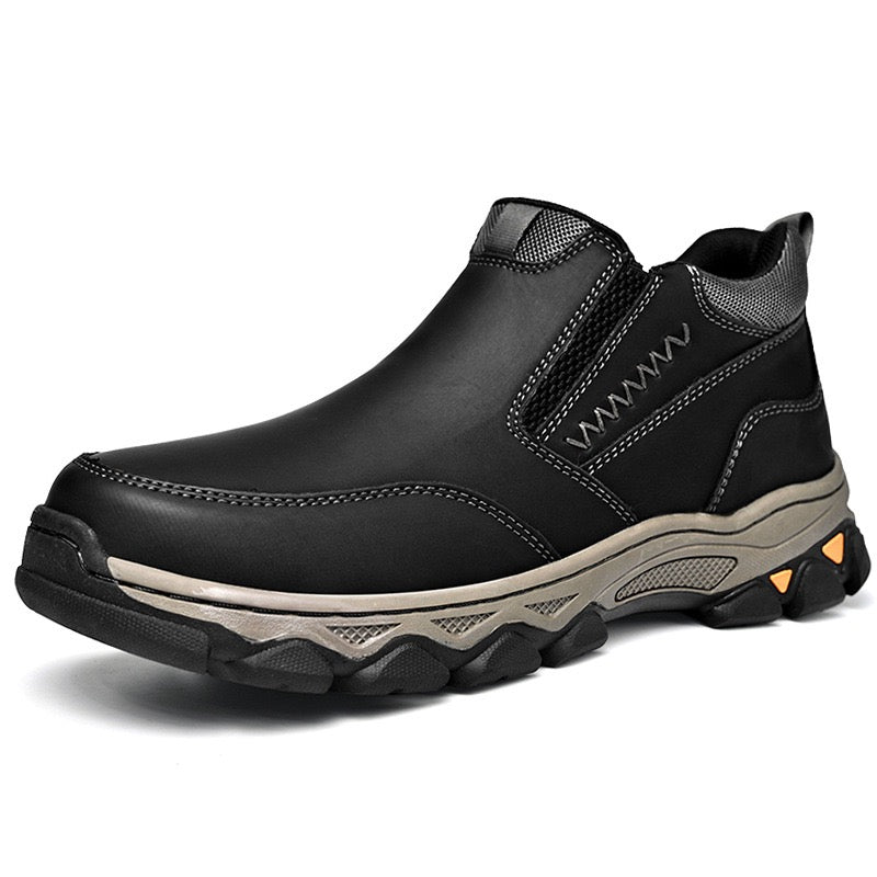 TOPSFANO®Men's Genuine Leather Orthopedic Walking Boots