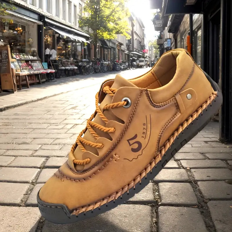 ⏰Last Day 70% OFF 🔥 crafted Classic Men's Casual Sneakers, Vintage Ankle Boots
