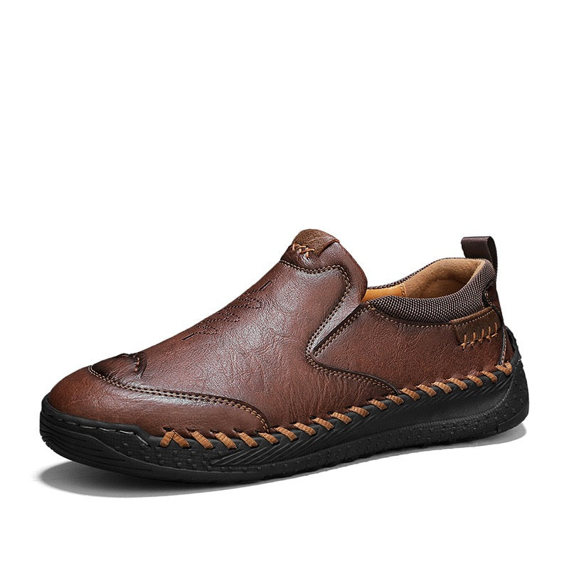 ⏰Last Day 70% OFF 🔥 TOPSFANO® Men's Leather Walking Shoes with a Wide Toe Box