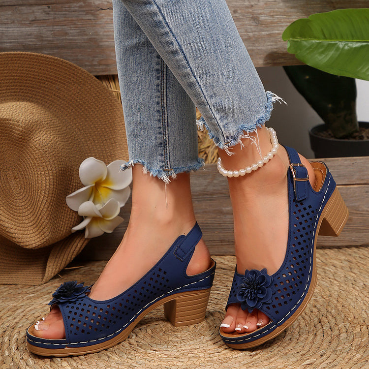New Women's Floral Sandals