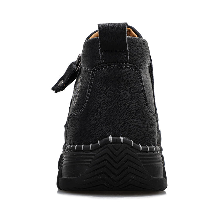 ⏰Last Day 70% OFF 🔥 TOPSFANO® Men's Vintage Leather Motorcycle Boots