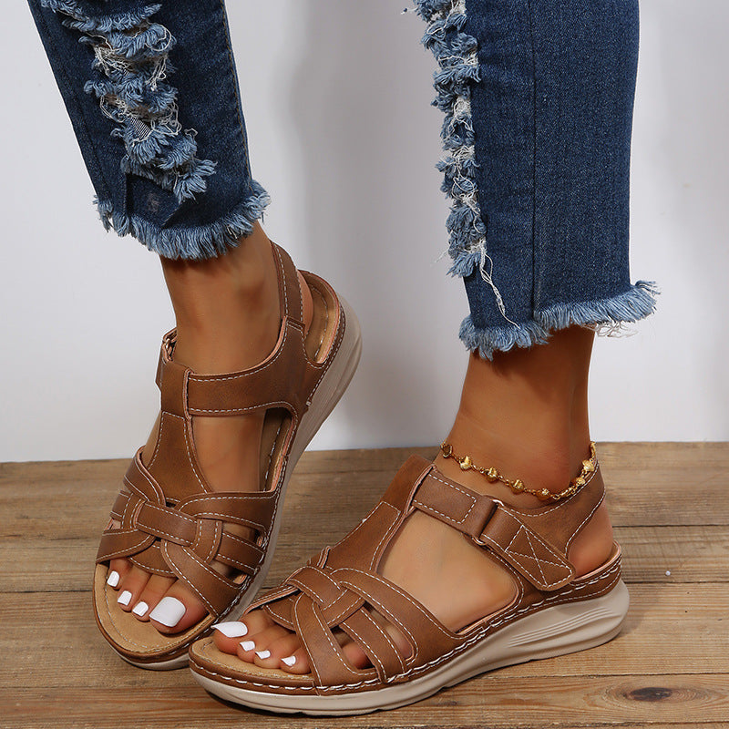 ⏰Last Day 70% OFF 🔥 2026 Comfort Vintage Leather Sandals