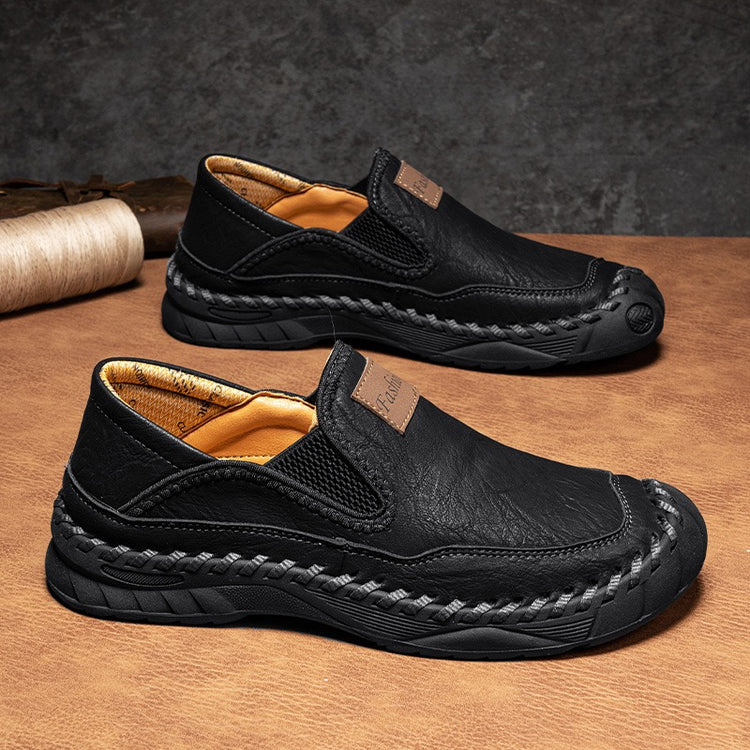 ⏰Last Day! 45% OFF 🔥TOPSFANO®Men's Genuine Leather Orthopedic Outdoor Walking Shoes