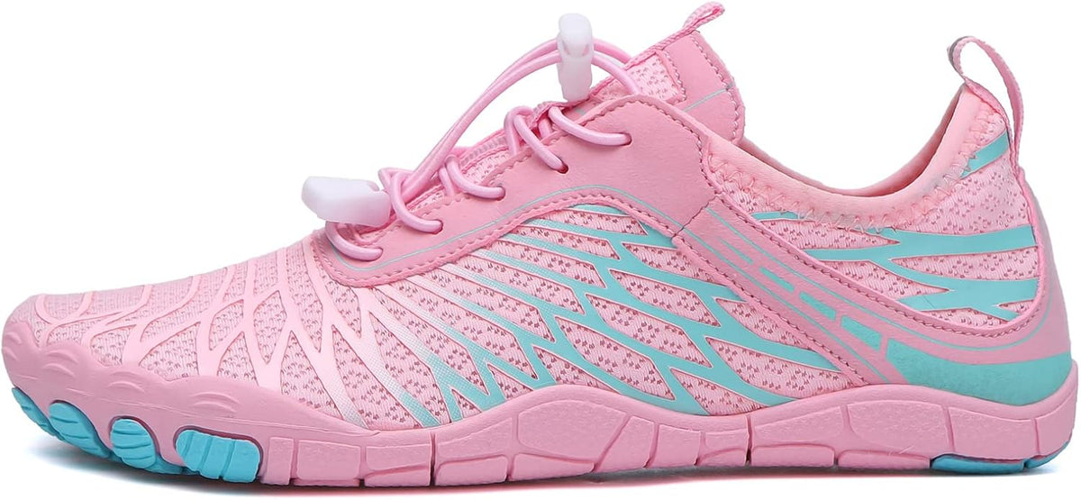 Hiking Barefoot Shoes for Women Men Breathable & Non-Slip Athletic Barefoot Wide Toe Water Shoes Lightweight Perfect for Walking,Running,and Swimming