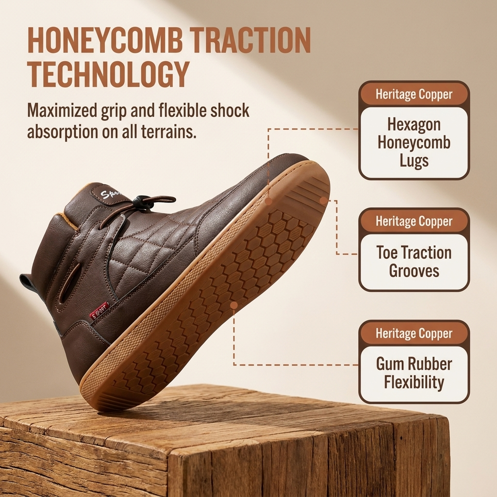 ⏰Last Day! 45% OFF  🔥TOPSFANO®Men’s Cowhide Wide-toe Watreproof Orthopedic Walking Boots