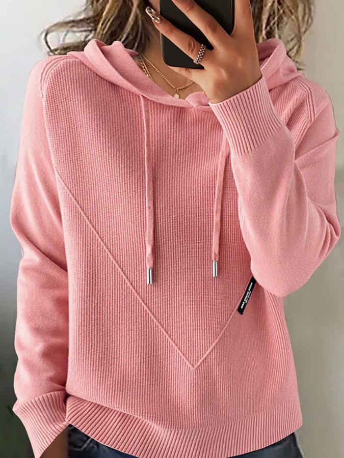 Women's long sleeve hoodie for autumn and winter