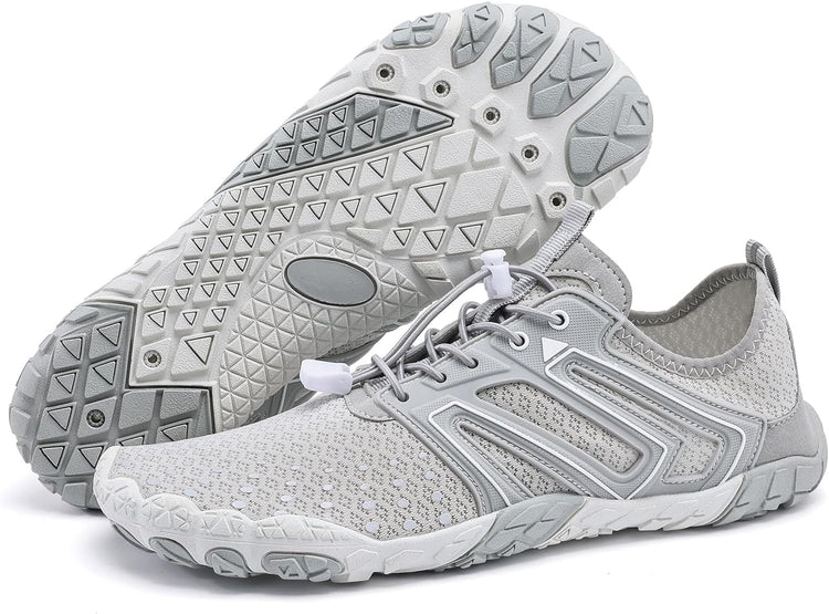 Hiking Barefoot Shoes for Women Men Breathable & Non-Slip Athletic Barefoot Wide Toe Water Shoes Lightweight Perfect for Walking,Running,and Swimming