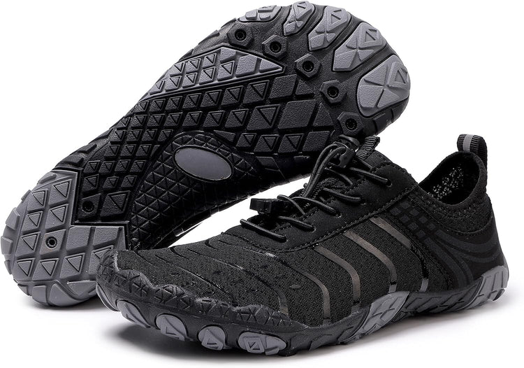 Hiking Barefoot Shoes for Women Men Breathable & Non-Slip Athletic Barefoot Wide Toe Water Shoes Lightweight Perfect for Walking,Running,and Swimming