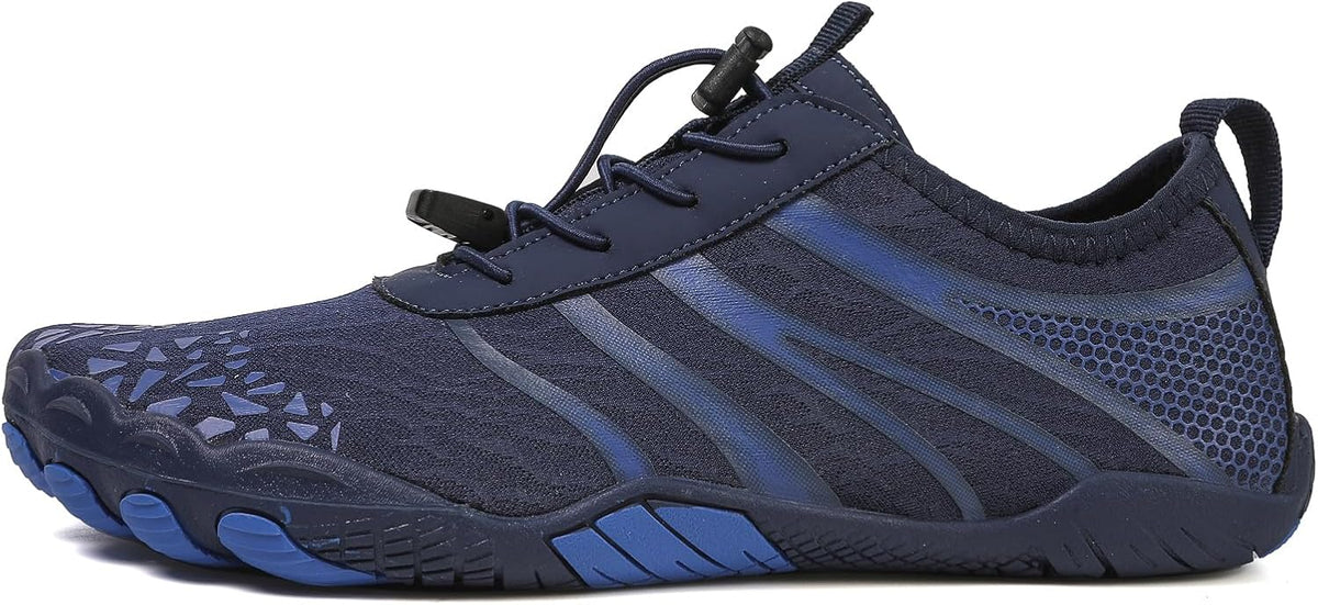 Hiking Barefoot Shoes for Women Men Breathable & Non-Slip Athletic Barefoot Wide Toe Water Shoes Lightweight Perfect for Walking,Running,and Swimming