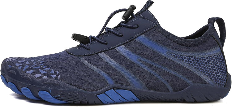 Hiking Barefoot Shoes for Women Men Breathable & Non-Slip Athletic Barefoot Wide Toe Water Shoes Lightweight Perfect for Walking,Running,and Swimming