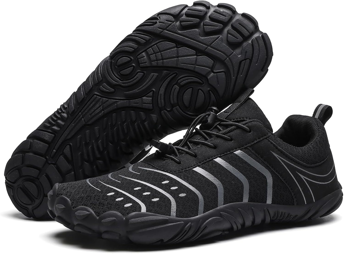 Hiking Barefoot Shoes for Women Men Breathable & Non-Slip Athletic Barefoot Wide Toe Water Shoes Lightweight Perfect for Walking,Running,and Swimming