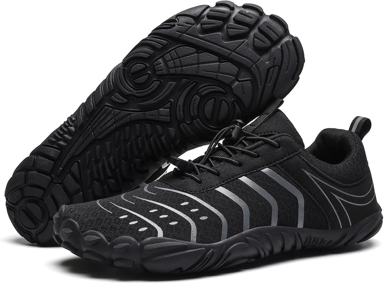 Hiking Barefoot Shoes for Women Men Breathable & Non-Slip Athletic Barefoot Wide Toe Water Shoes Lightweight Perfect for Walking,Running,and Swimming