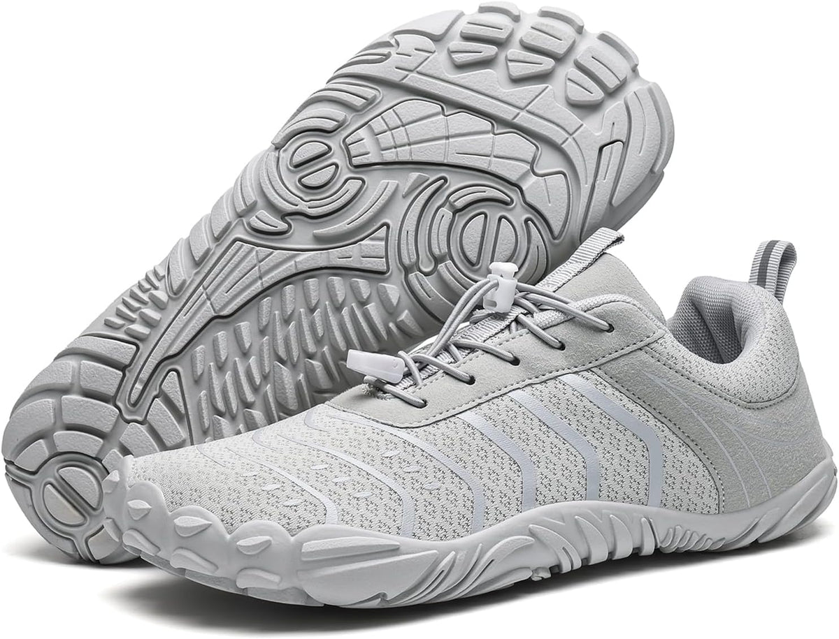 Hiking Barefoot Shoes for Women Men Breathable & Non-Slip Athletic Barefoot Wide Toe Water Shoes Lightweight Perfect for Walking,Running,and Swimming