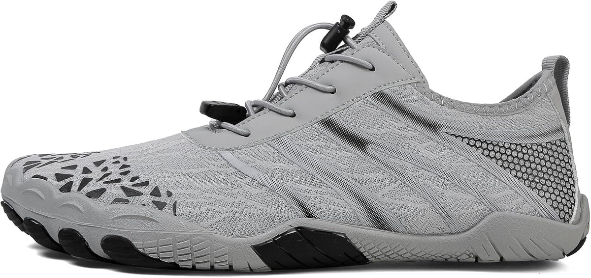 Hiking Barefoot Shoes for Women Men Breathable & Non-Slip Athletic Barefoot Wide Toe Water Shoes Lightweight Perfect for Walking,Running,and Swimming