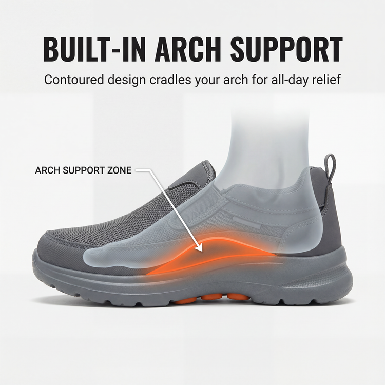 ⏰Last Day 70% OFF 🔥 TOPSFANO® Hands Free Orthopedic Slip On Sneaker