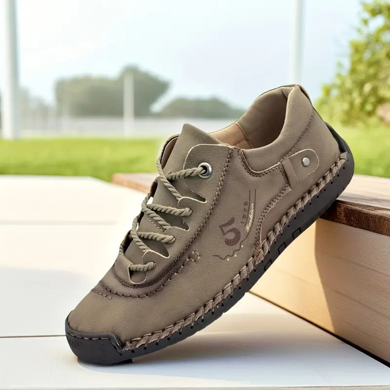 ⏰Last Day 70% OFF 🔥 crafted Classic Men's Casual Sneakers, Vintage Ankle Boots