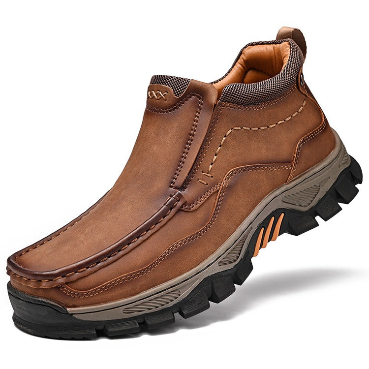 ⏰Last Day 70% OFF 🔥 TOPSFANO®Men's Genuine Leather Comfortable Walking Boots