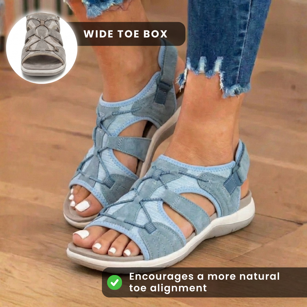 ⏰Last Day 70% OFF 🔥 Sports Mesh Sandals - Adjustable Multi-Strap Design