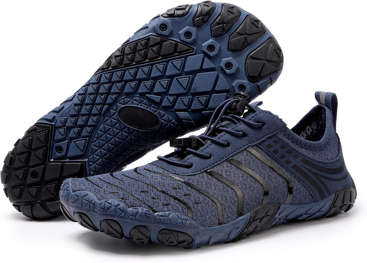 Hiking Barefoot Shoes for Women Men Breathable & Non-Slip Athletic Barefoot Wide Toe Water Shoes Lightweight Perfect for Walking,Running,and Swimming