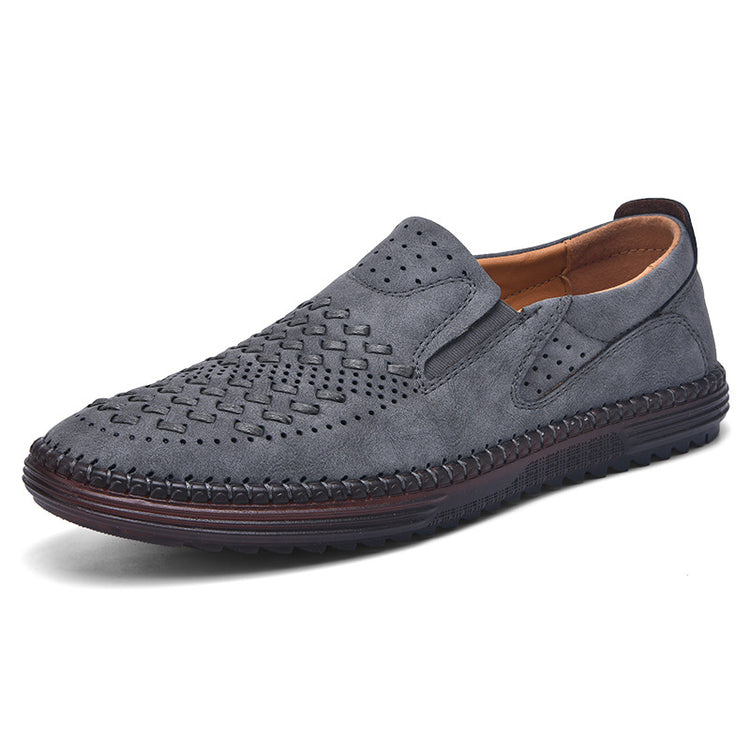 ⏰Last Day 70% OFF 🔥 TOPSFANO® Men's Casual Leather Slip-On Loafers