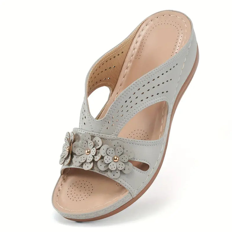 ⏰Last Day 70% OFF 🔥 Women's Floral Arch Support Sandals