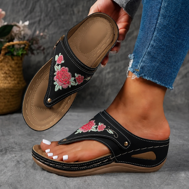 ⏰Last Day 70% OFF 🔥 Breathable petal style sports sandals with non-slip sole.