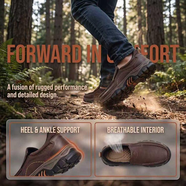 ⏰Last Day 70% OFF 🔥 TOPSFANO®Men's Genuine Leather Walking Shoes