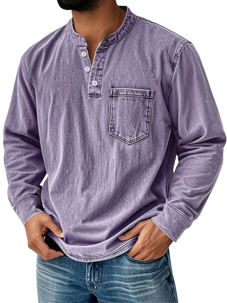 Men Can’t Get Enough of This Cozy Henley Shirt