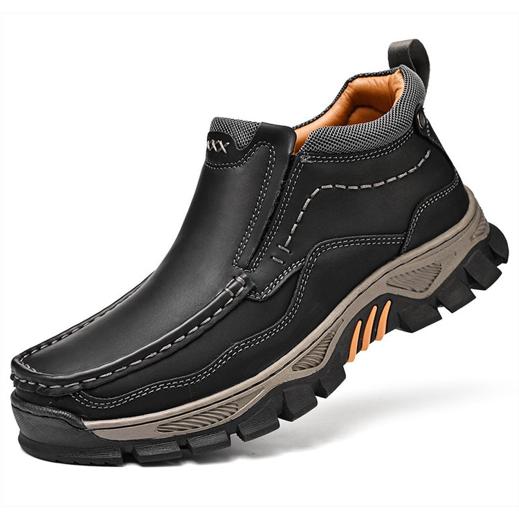 ⏰Last Day 70% OFF 🔥 TOPSFANO®Men's Genuine Leather Comfortable Walking Boots