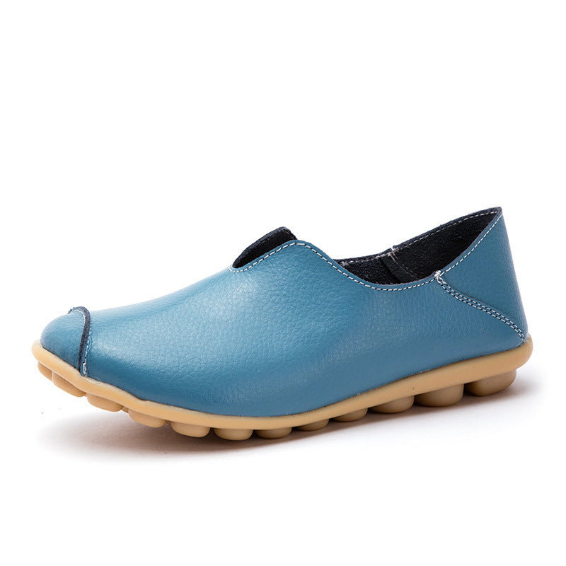 Casual textured loafers for women