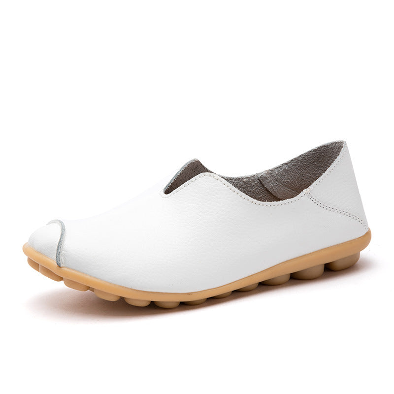Casual textured loafers for women