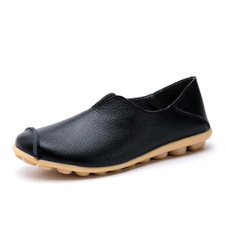 Casual textured loafers for women