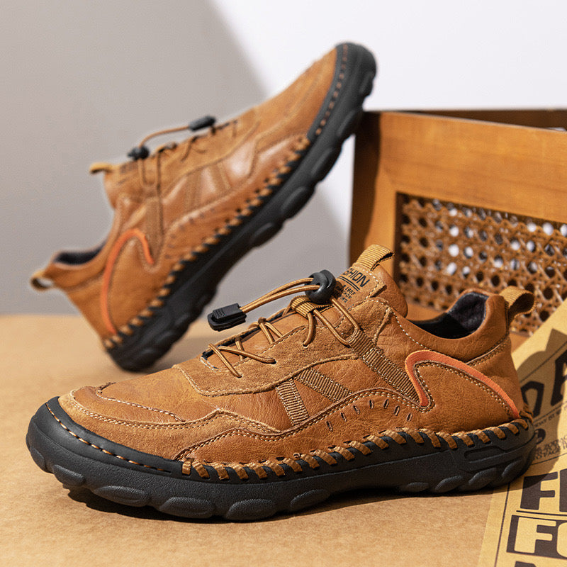 ⏰Last Day 70% OFF 🔥 TOPSFANO® Men's Vintage Quick-Lace Casual Shoes