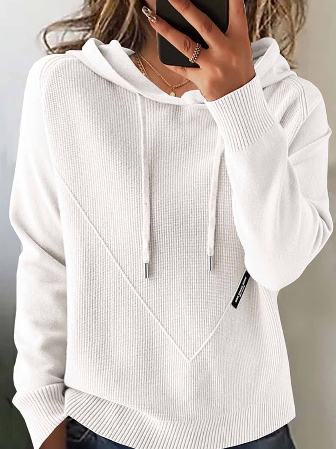 Women's long sleeve hoodie for autumn and winter