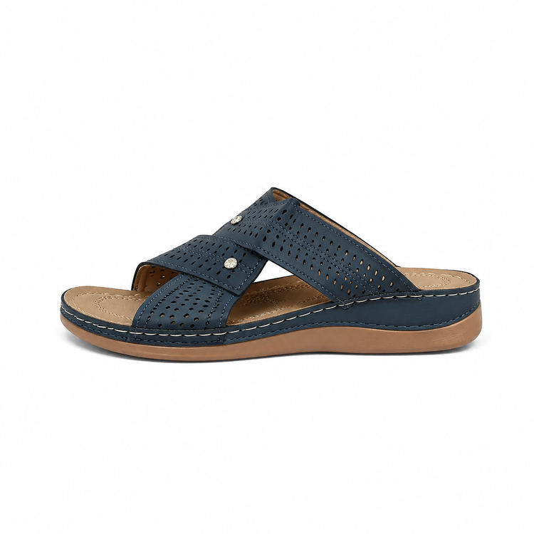 Women's Wedge Sandals – Comfortable Arch Support Slip-On Summer Shoes