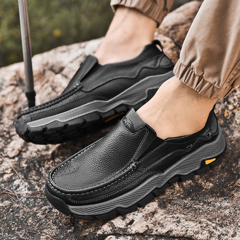 ⏰Promotion - 50% OFF🔥TOPSFANO®Men‘s Genuine Leather Outdoor Loafers