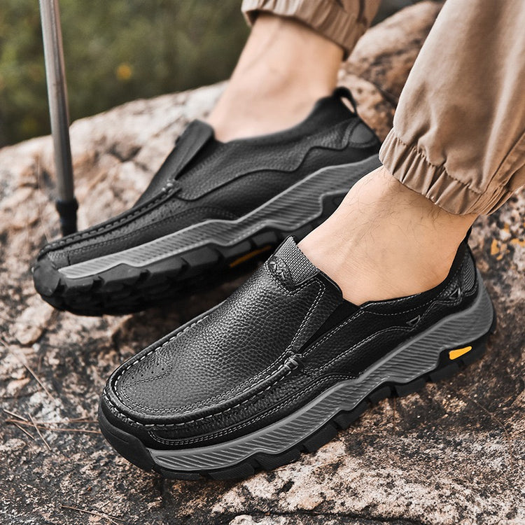 ⏰Promotion - 50% OFF🔥TOPSFANO®Men‘s Genuine Leather Outdoor Loafers