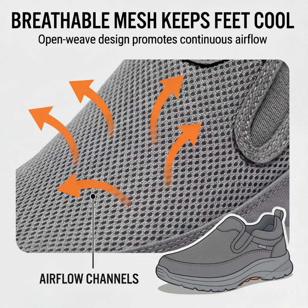 ⏰Last Day 70% OFF 🔥 TOPSFANO® Hands Free Orthopedic Slip On Sneaker